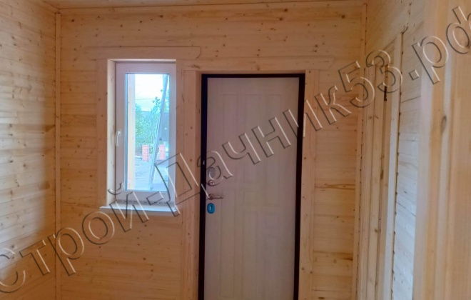 4 Каркасно-щитовой дом Д-11, 13.2x9.5м, 125.4 М², Мурманская область, Печегнский район, село Корзуново (5)